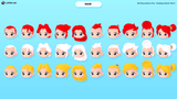 3D hero character with detailed hair from LAYERLAB's Hero Core Vol.3 collection, showcasing vibrant 3D character design.