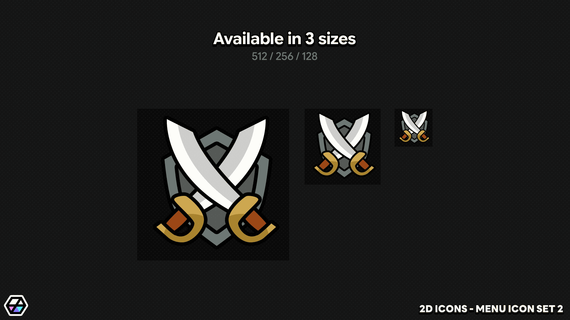 2D Icons - Menu Icon Set 2