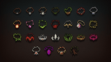 2D pixel RPG icon featuring a classic fantasy character, designed by LAYERLAB Shop for gaming and cosplay projects.