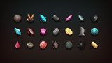 2D pixel RPG icon featuring vibrant pixel art, perfect for game design or digital projects by LAYERLAB Shop.