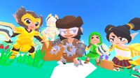 Screenshot of 3D Hero Core Vol.1 characters by LAYERLAB Shop, showcasing detailed 3D character models from the Hero Core series.