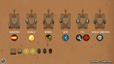 2D pixel tank animations – tank movement and shooting sprite sheets