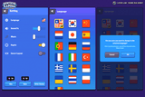 Vertical casual game interface GUI pack by LAYERLAB, featuring stylish mobile interface elements for smooth portrait gameplay.