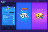 Vertical game interface pack by LAYERLAB with simple, intuitive design for portrait casual titles, ideal for game UI projects.