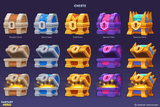 LayerLab Shop GUI Pro Fantasy Hero interface component, featuring vibrant fantasy-themed graphics and interactive design elements.