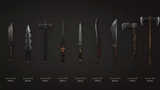 3D Weapon Prop from LAYERLAB Shop, detailed digital 3D model for gaming or animation projects, shown in image f_12.png