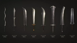 3D model of Weapon 100 from LAYERLAB Shop, detailed digital 3D prop with realistic weapon design and textures.