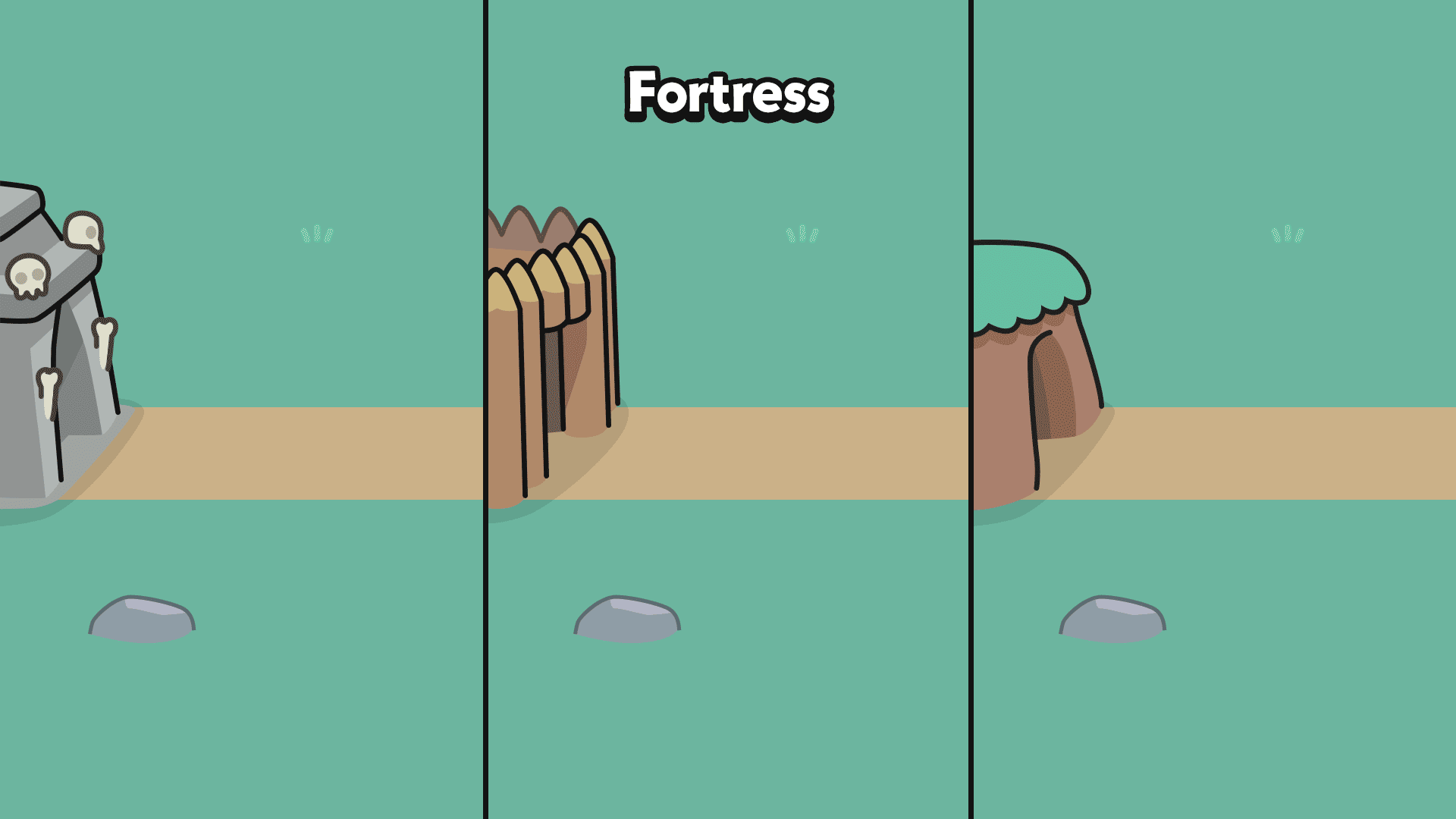 Free casual 2D monster character assets by LayerLab for game development, PSD and PNG included