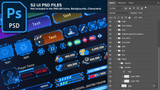 GUI Pro Survival Clean interface by LAYERLAB Shop, featuring a detailed digital design with layered elements and interface components.