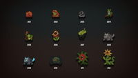 2D pixel RPG monsters icon featuring colorful, detailed character designs for game characters, created by LAYERLAB Shop.