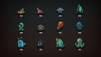 2D pixel art RPG monsters icon, character design featuring colorful pixel characters from the LAYERLAB Shop collection.
