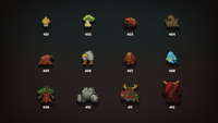2D pixel RPG monsters icon featuring colorful character designs for game characters and sprite artwork by LAYERLAB Shop.