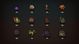 2D pixel art RPG monsters icon featuring colorful character designs for game characters by LAYERLAB Shop.