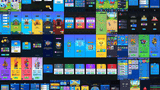 GUI Pro Super Casual interface by LAYERLAB Shop featuring modern UI elements and flat design in a vibrant color scheme.