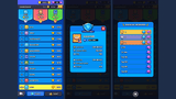LayerLab Shop GUI Pro super casual interface design displayed on screen, featuring modern UI elements and clean layout.